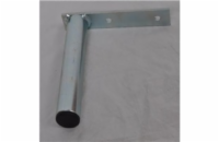 Držák antény do podbití, galvanický zinek, výška 20cm