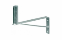 Držák antény na zeď se vzpěrou, galvanický zinek, délka 29cm