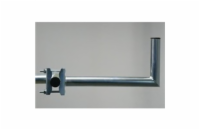 Držák antény na balkón, galvanický zinek, délka 40cm