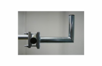 Držák antény na balkón, galvanický zinek, délka 25cm