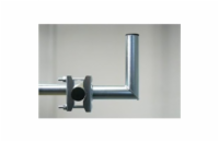 Držák antény na balkón, galvanický zinek, délka 15cm