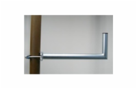 Držák antény na stožár, galvanický zinek, délka 50cm