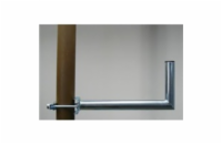 Držák antény na stožár, galvanický zinek, délka 40cm