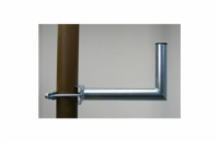 Držák antény na stožár, galvanický zinek, délka 30cm