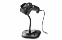 POŠKOZENÝ OBAL - Motorola čtečka DS2208, 2D čtečka čarového kódu, KIT, black, USB-HID + stojan
