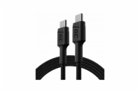 Green Cell Cable GC PowerStream USB-C - USB-C 120cm with Power Delivery (60W), 480 Mbps, Ultra Charge, QC 3.0