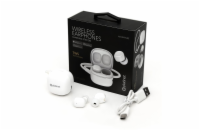 PLATINET WIRELESS HEADPHONES WITH MIC ANC + ENC BLUETOOTH SLIM STYLE GREY [46100]