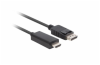 LANBERG DISPLAYPORT(M) V1.1 ->HDMI(M) KABEL 3M ČERNÝ