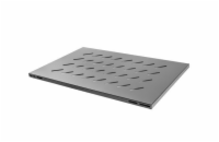 LANBERG 19" PEVNÁ POLICE PRO OTEVŘENÝ RACK 1000 MM 1U/480,5X780 MM MAX. NOSNOST DO 120 KG ČERNÁ