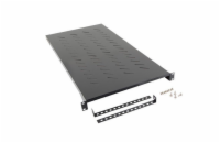 LANBERG 19" PEVNÁ POLICE 1200 MM ČERNÁ (1U/483X910 MM MAX. NOSNOST DO 25 KG, 4BODOVÁ MONTÁŽ)