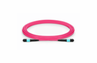 XtendLan FO patch MPO(f)-MPO(f), 5m, OM4, 12/12, kabel kulatý 3mm, křížený (Type B)