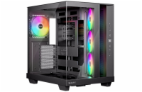 Be quiet! skříň LIGHT BASE 500 LX / MidT / 4x120mm ARGB fans / 2 x USB 3.2 / USB-C / panoramatická / černá