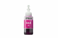 BAZAR - EPSON ink bar T6643 Magenta ink container 70ml pro L100/L200/L550/L1300/L355/365 - Poškozený obal (Komplet)