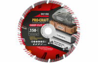 Kotouč řezný diamantový 150mm PROCRAFT DC150 Deep Cut