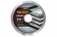 Kotouč řezný diamantový 115mm PROCRAFT DR115 Ceramic