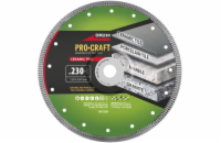 Kotouč řezný diamantový 230mm PROCRAFT DM230 Ceramic PRO