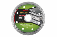 Kotouč řezný diamantový 115mm PROCRAFT DM115 Ceramic PRO