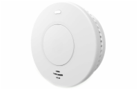 NEDIS Wi-Fi chytrý detektor kouře/ napájení z baterie/ hlas. 85 dB/ výdrž snímače a baterie 10 let/ Android/ iOS/ bílý