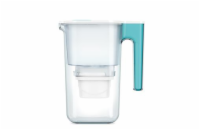 AQUA OPTIMA - Filtrační konvice Perf Pour 2,4l Teal + 6x filtr Evolve+