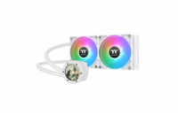 THERMALTAKE Vodní chladič TH240 V2 Ultra ARGB, 2x120mm ARGB, LGA1851, AM5, bílá