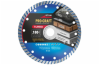 Kotouč řezný diamantový 180mm PROCRAFT DT180 Turbo