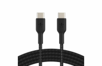 Belkin BOOST CHARGE USB-C/USB-C kabel, 2m, černý - odolný