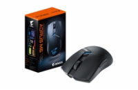 BAZAR GIGABYTE Herní myš Aorus M6, Bezdrátová 2.4GHz, USB-C, černá (ROZBALENO)