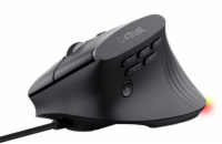 TRUST Myš GXT 145 Rexxa, Drátová USB, RGB, černá