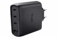 TRUST MAXO 65W 4P GAN CHARGER BLK