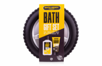 ACCENTRA SET koupelový BATH and BODY TOOLKIT v pouzdře ve tvaru pneumatiky