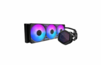 Cooler Master vodní chladič MasterLiquid Atmos II Pixel LED, 3x120mm, LGA1851, AM5, černá