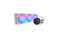 Cooler Master vodní chladič MasterLiquid Atmos II Pixel LED, 3x120mm, LGA1851, AM5, bílá
