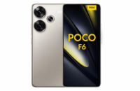 Mobilní telefon POCO F6 Titanium 8 GB RAM 256 GB ROM Smartphone - 6,67 palců, 8 GB, Qualcomm Snapdragon 8s Gen 3, 256 GB, Android 14, 2712 × 1220, Adreno 735, AMOLED, Bluetooth, Wi-Fi