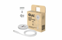 Club3D Bezdrátová nabíječka, 1x Qi2 25W, MagSafe, Qi certifikováno, bílá