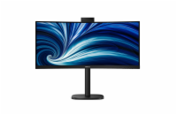 Philips LCD 34B2U3600CH 34" zakř. VA/3440x1440@120Hz/4ms/300cd/2xHDMI/DP/4xUSB/USB-C dock/RJ45/Webcam/Repro/HAS/5 let