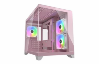 COUGAR PC skříň FV150 RGB Pink Mini tower