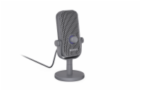 Endorfy mikrofon Solum Voice S / drátový / pop-up filtr / RGB podsvícení / USB-C / šedý