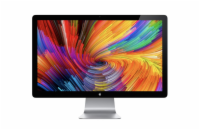 Monitor Apple ThunderBolt Display 27"  Monitor - 27 palců, 2560 x 1440 px, Webkamera, Vady: mírné estetické vady, Thunderbolt kabel je poškozený a funguje pouze při správném úhlu, navíc je pod LCD pa