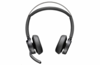 Poly Voyager Focus 2-M USB-C-C Headset USB-C/A Adapter Charging Stand