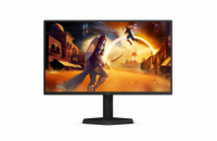 AOC LCD herní 25G4SXU 24,5" IPS/1920x1080@300Hz/0,3ms/400cd/2xHDMI/DP/4xUSB/Pivot/HAS/VESA