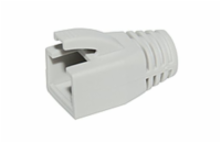 Ochrana RJ45 snag proof šedá pro kabely s prům.do 6,5mm (100ks)