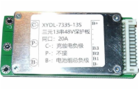 Ochranný obvod a balancér pro 13 Li-Ion článků 3,7V proud do 20A