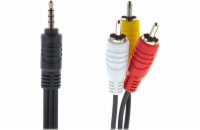 Sencor SAV 150-015 3,5mm jack AV 4pin - 3 cinch/RCA jack