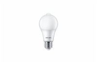 LED žárovka Philips E27 8W/60W + sensor, 2700K 230V A60  P782733