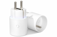 IMMAX NEO SMART chytrá vnitřní zásuvka THIN s kolíkem (typ E)/ IP20/ LED podsvícení/ RGB/ Wi-Fi/ LIDL/ TUYA