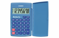 Casio LC 401 LV/BU Kapesní kalkulačka, modrá
