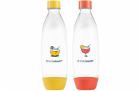 SodaStream Lahev FUSE 2x 1 l, oranžová/žlutá