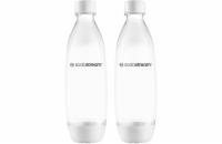 SodaStream Lahev FUSE 2x 1 l, bílá 