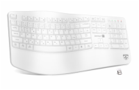 Connect IT For Health Ergonomická bezdrátová klávesnice ErgoOffice, CZ/SK - bílá Connect IT For Health ErgoOffice (CKB-2815-CS) v bílé barvě je ergonomická bezdrátová klávesnice s CZ/SK lokalizací, n