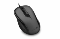 Connect IT OfficeBase Optická myš - šedá Connect IT OfficeBase (CMO-1200-GY) je spolehlivá drátová optická myš do kanceláře i domácí pracovny. Nabízí ergonomický tvar, tichá tlačítka, přesný senzor s